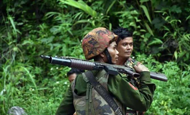 同盟军分别在勐古、木邦地区阻击进犯缅军